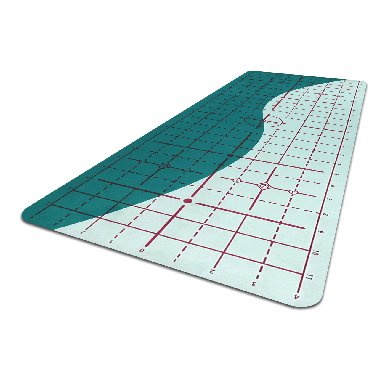 Chakra Ombre Alignment Mat – MettaMats